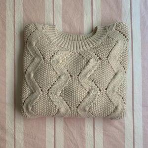 H&M Mega Cozy Cable-Knit Sweater